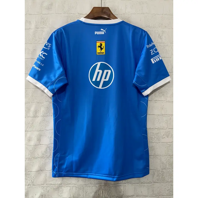 Camiseta Scuderia Ferrari F1 Racing Team Azul 2025