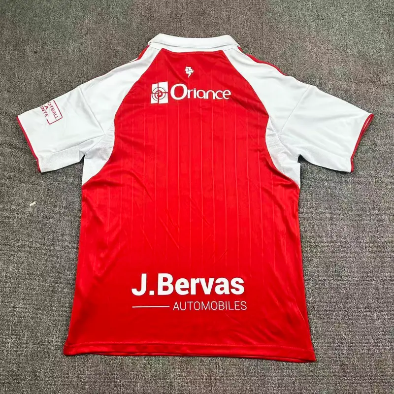 Camiseta Stade Brestois 2025/2026 Home Rojo