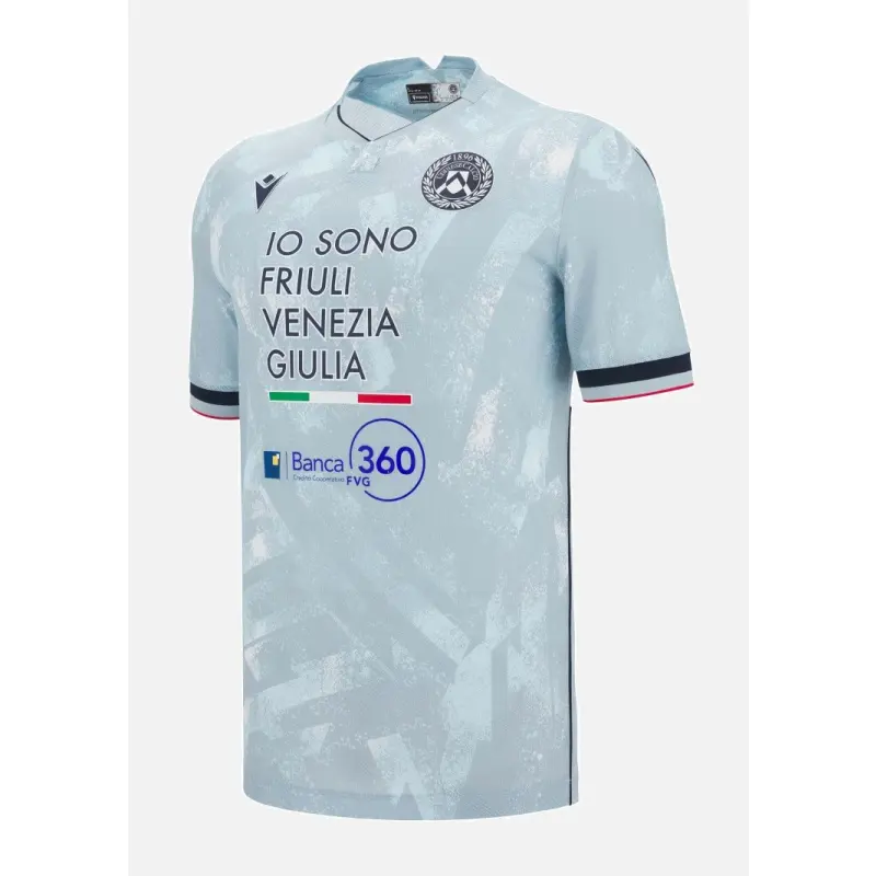 Camiseta Udinese Calcio 2025/2026 Away Azul Cielo