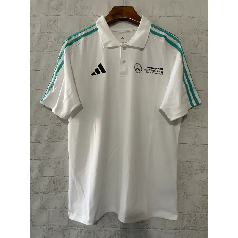 Polo Mercedes AMG Petronas F1 Racing Team Blanco/Verde 2025