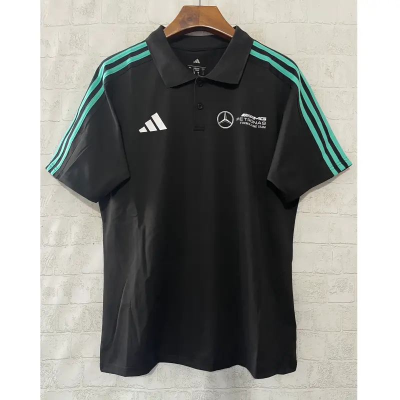Polo Mercedes AMG Petronas F1 Racing Team Negro/Verde 2025