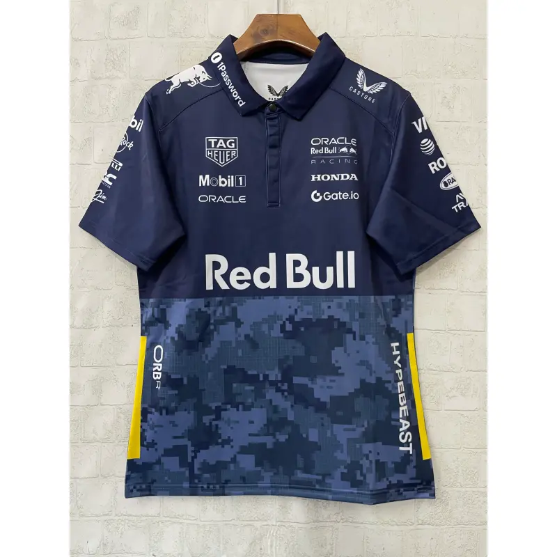 Polo Red Bull Racing F1 x HypeBeast Edición Especial Racing Team Azul 2025