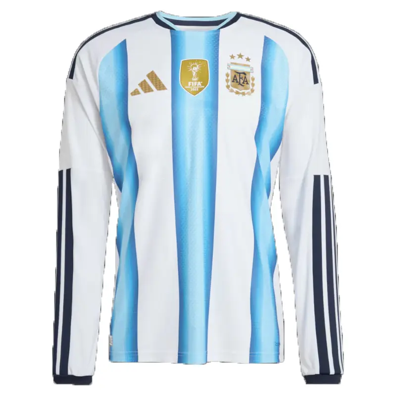 Camiseta Argentina 2026 Home ML Azul/Blanco con FIFA2022