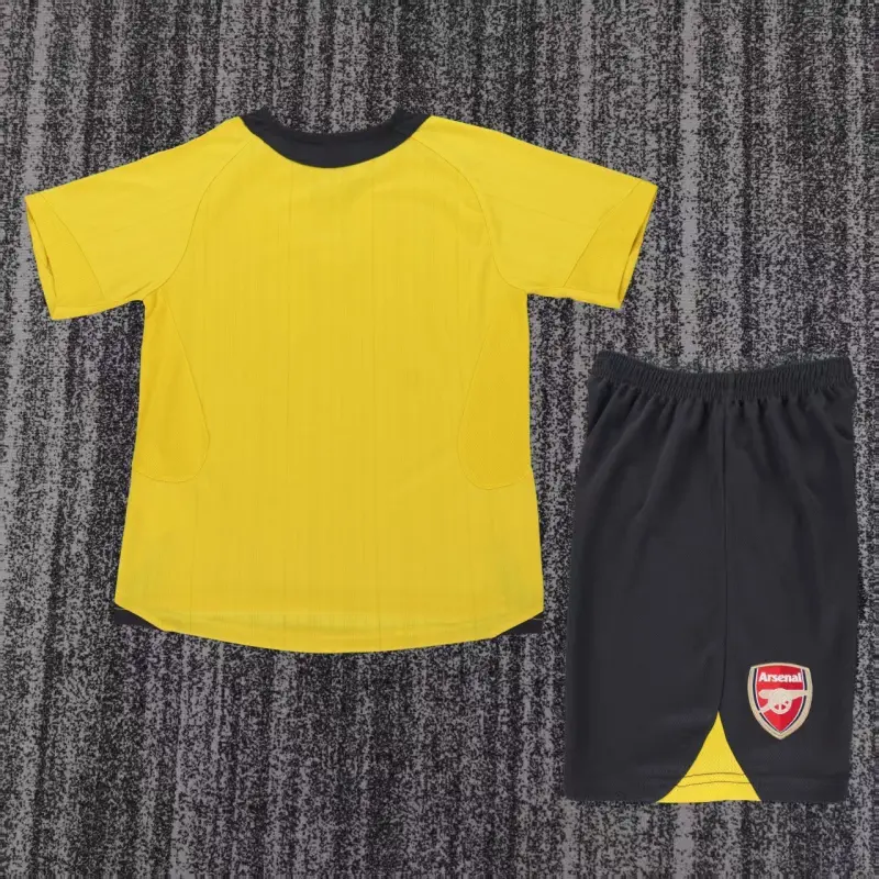 Camiseta Arsenal 2005/06 Away Retro Amarillo Niño Kit