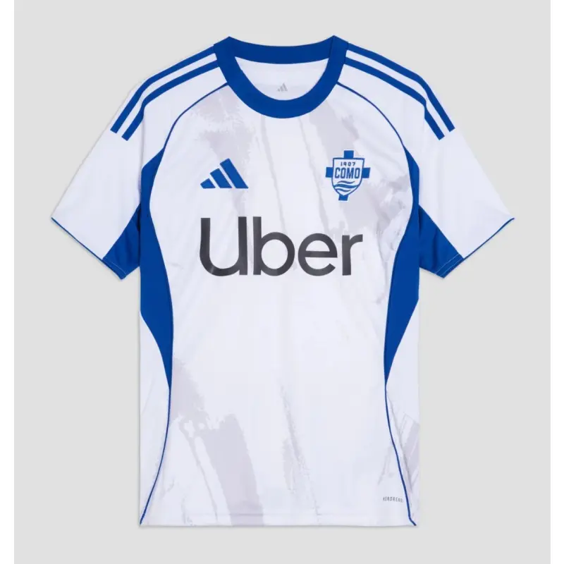 Camiseta Como 1907 2025/2026 Away Blanco/Azul