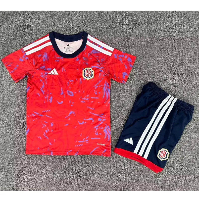 Camiseta Costa Rica 2026 Home Mundial Rojo Niño Kit
