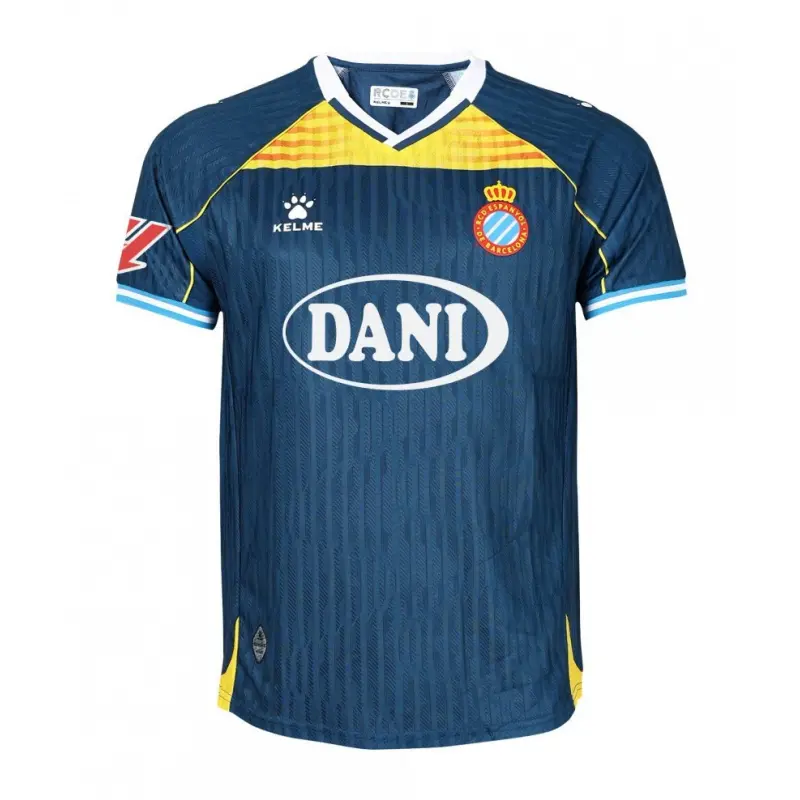 Camiseta Espanyol 2025/2026 Third Azul Marino con Parche La Liga