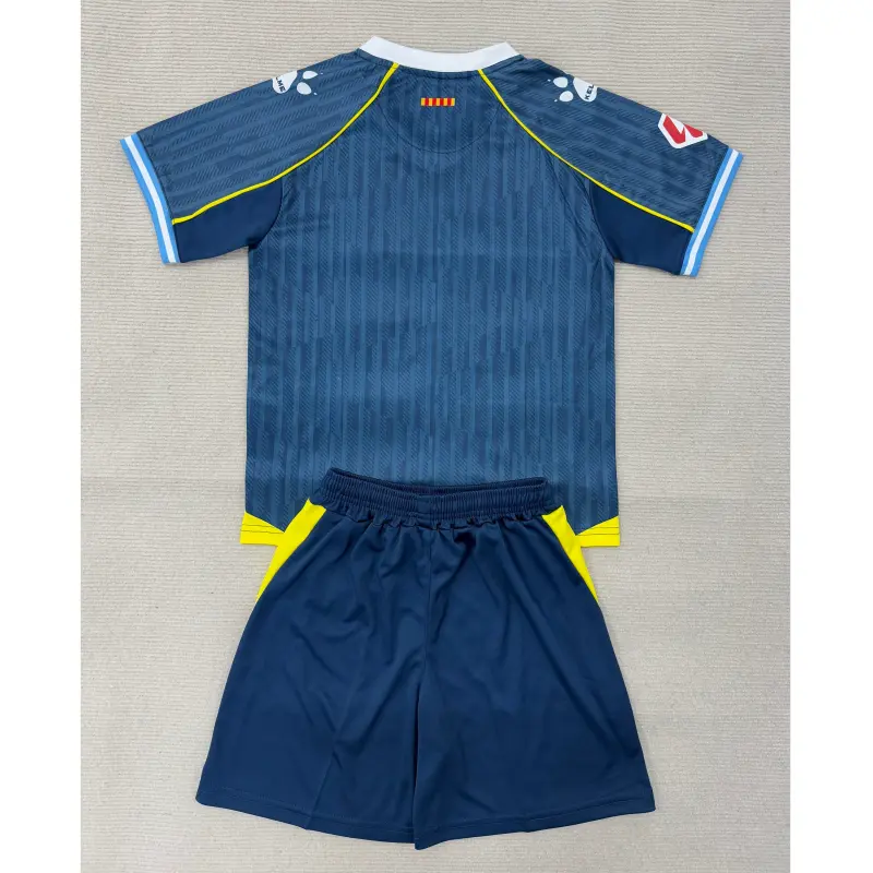 Camiseta Espanyol 2025/2026 Third Azul Marino Niño Kit con Parche La Liga