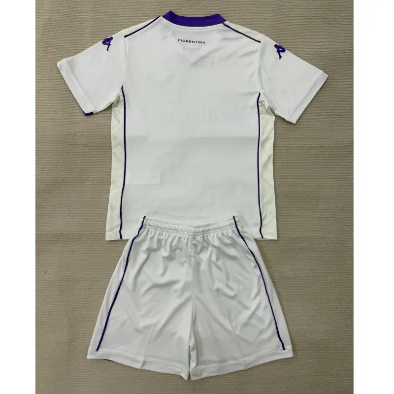 Camiseta Fiorentina 2025/2026 Away Blanco Niño Kit