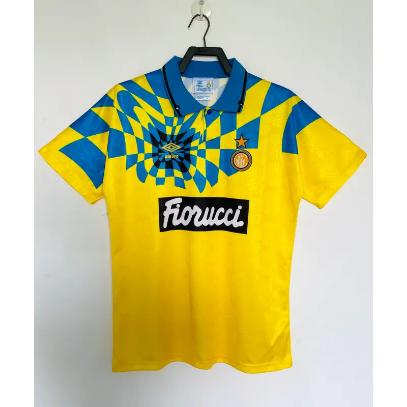 Camiseta Inter de Milan 1992/94 Third Retro Amarillo