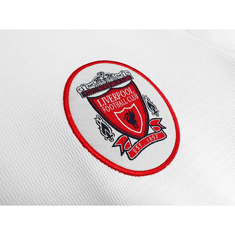 Camiseta Liverpool 1998 Away Retro ML Blanco