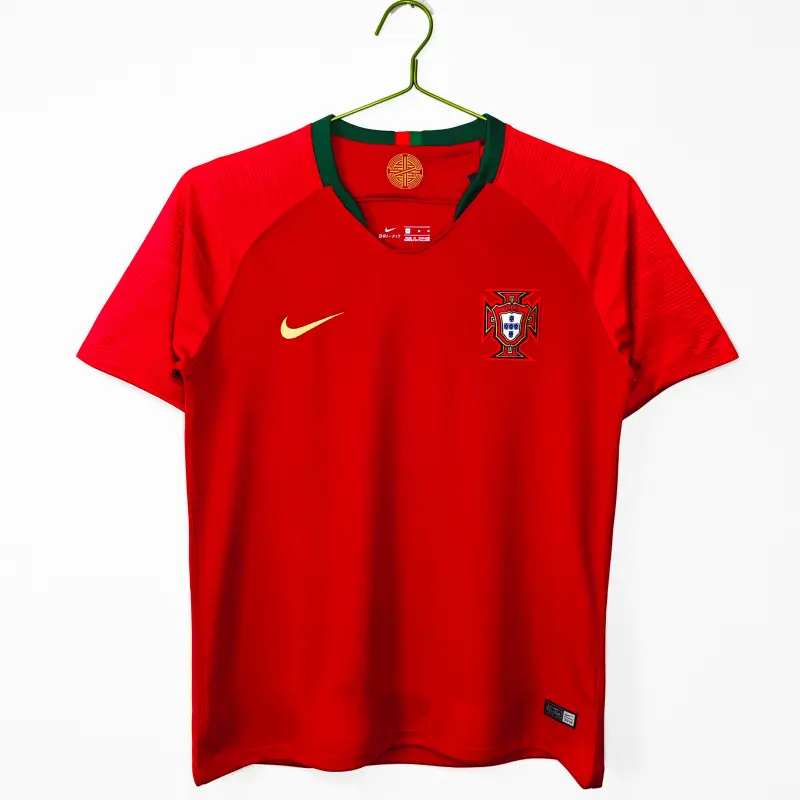 Camiseta Portugal 2018 Home Retro Rojo