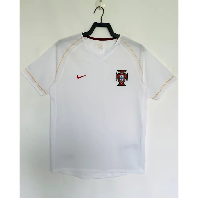 Camiseta Portugal 2006 Third Retro Blanco