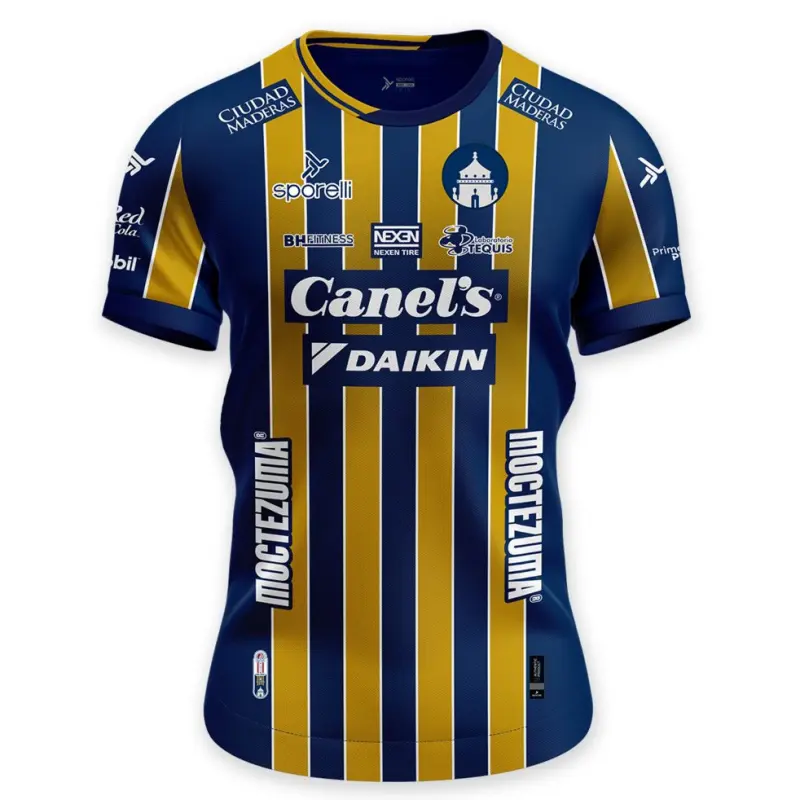 Camiseta Atlético San Luis 2025/2026 Away Azul/Oro