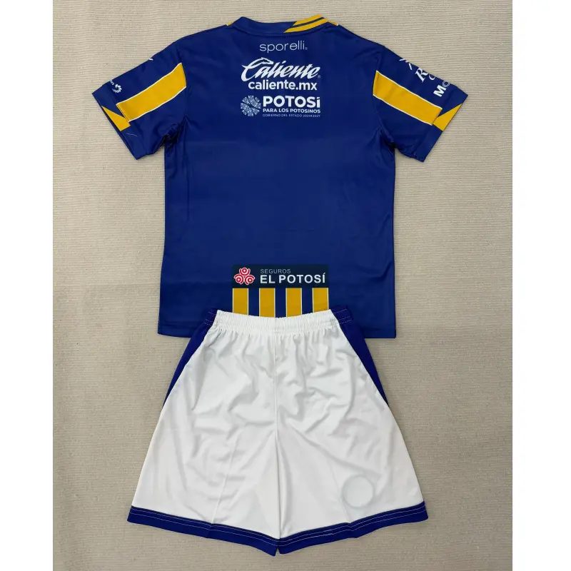 Camiseta Atlético San Luis 2025/2026 Away Azul/Oro