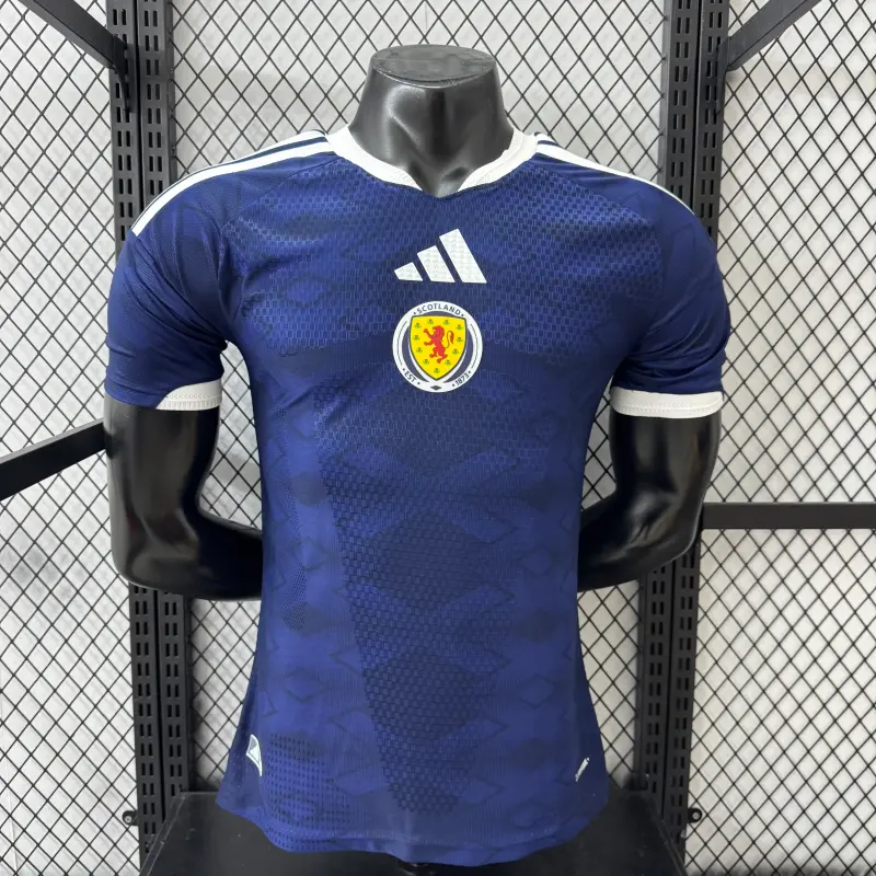 Camiseta Escocia 2026 Home Mundial Azul (EDICIÓN JUGADOR)