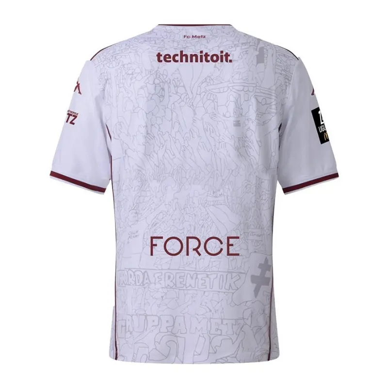 Camiseta FC Metz 2025/2026 Away Blanco