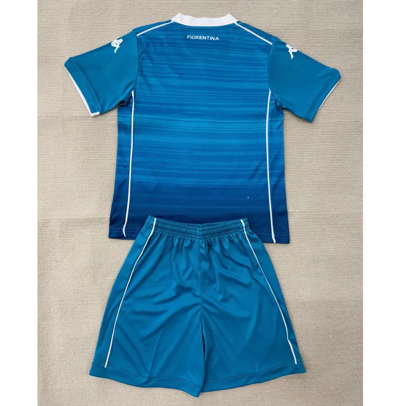 Camiseta Fiorentina 2025/2026 Third Azul Niño Kit