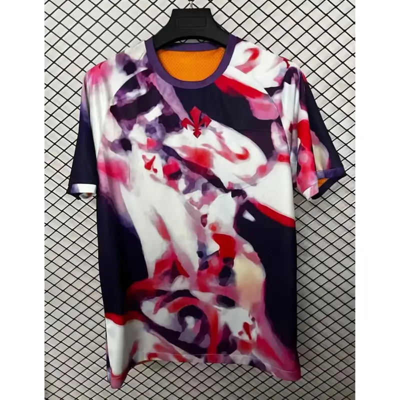 Camiseta Fiorentina 2025/2026 4th Naranja/Morado