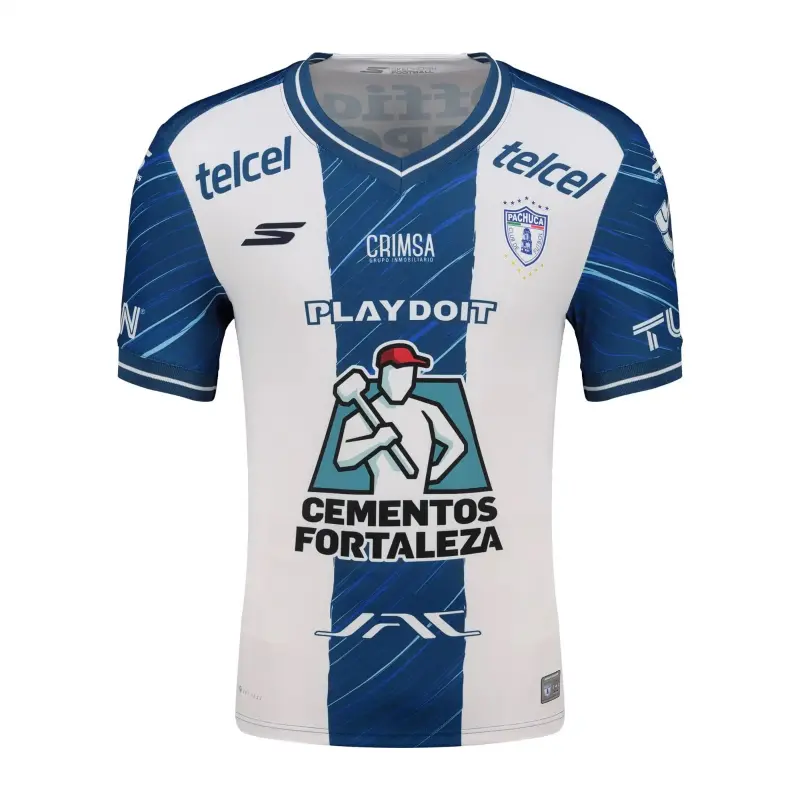 Camiseta Pachuca 2025/2026 Home Blanco/Azul