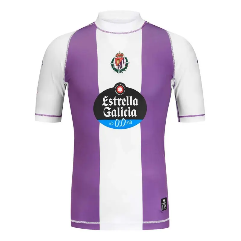 Camiseta Real Valladolid 2025/2026 Versión Especial Morado/Blanco con Parche La Liga