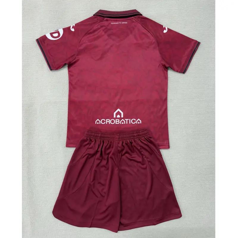 Camiseta Torino 2025/2026 Home Claret Niño Kit