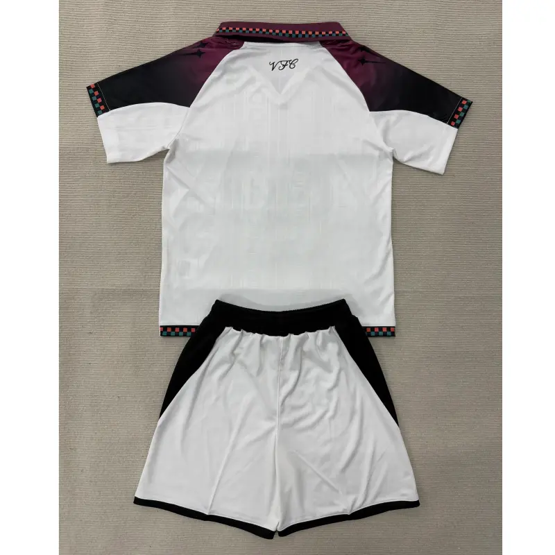 Camiseta Venezia FC 2025/2026 Away Beige/Rojo Oscuro Niño Kit