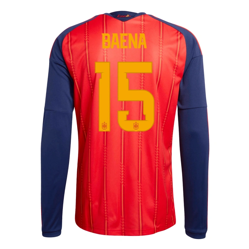 Camiseta Baena 15 España 2026 Home ML Rojo/Azul