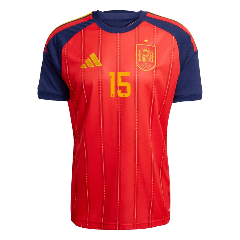 Camiseta Baena 15 España 2026 Home Rojo/Azul