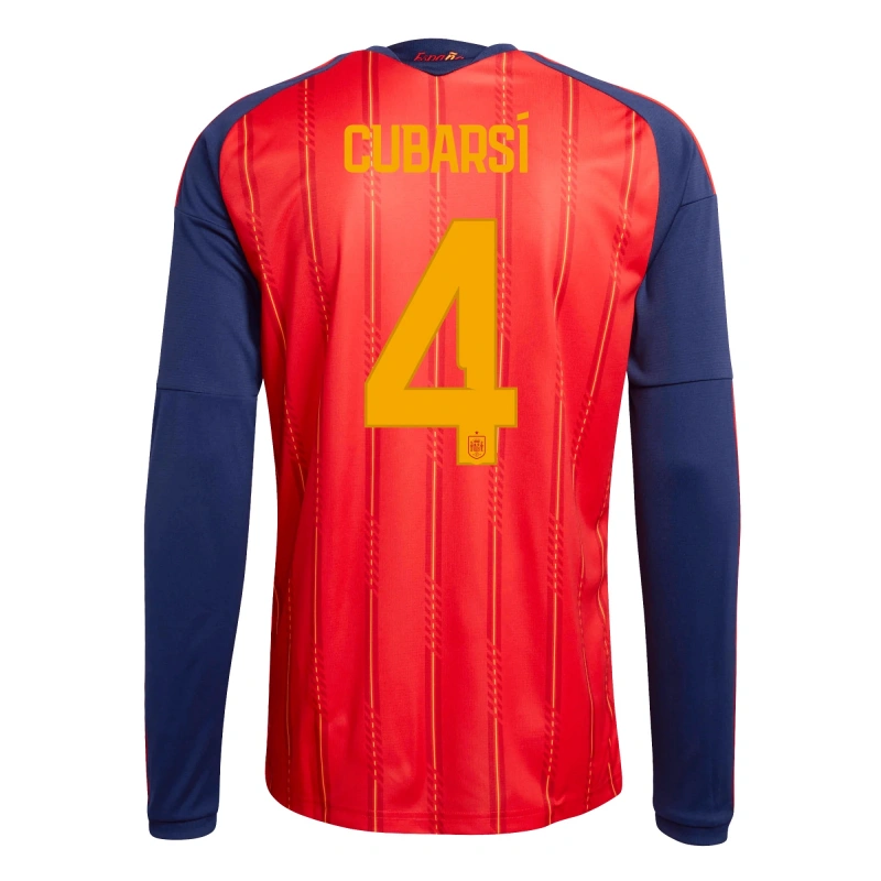 Camiseta Cubarsí 4 España 2026 Home ML Rojo/Azul