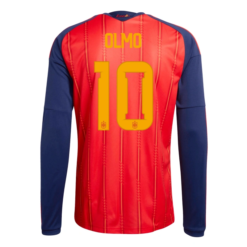 Camiseta Olmo 10 España 2026 Home ML Rojo/Azul