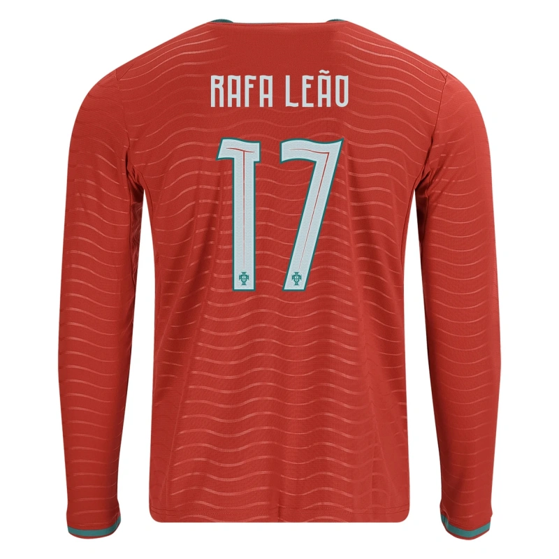Camiseta Rafa Leão 17 Portugal 2026 Home ML Rojo