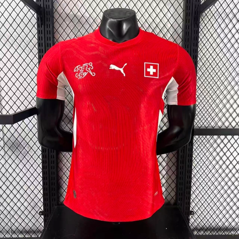 Camiseta Suiza 2026 Home Mundial Rojo (EDICIÓN JUGADOR)