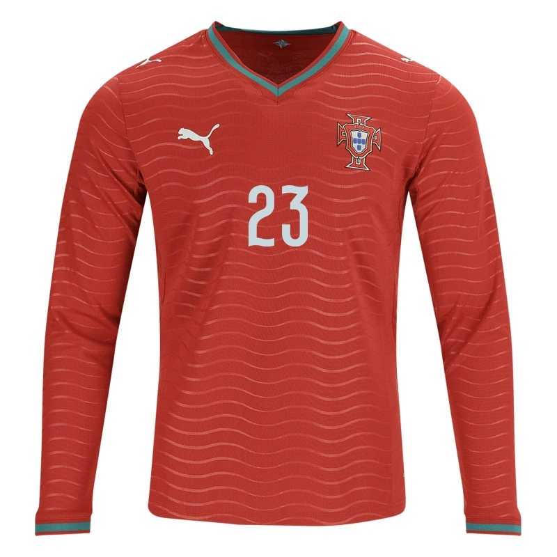Camiseta Vitinha 23 Portugal 2026 Home ML Rojo