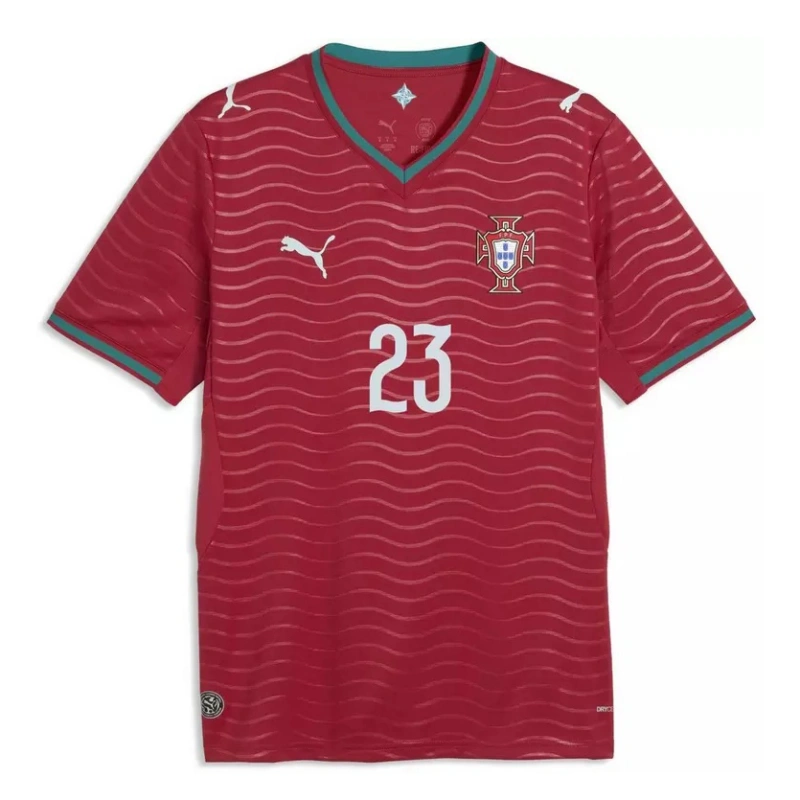 Camiseta Vitinha 23 Portugal 2026 Home Rojo