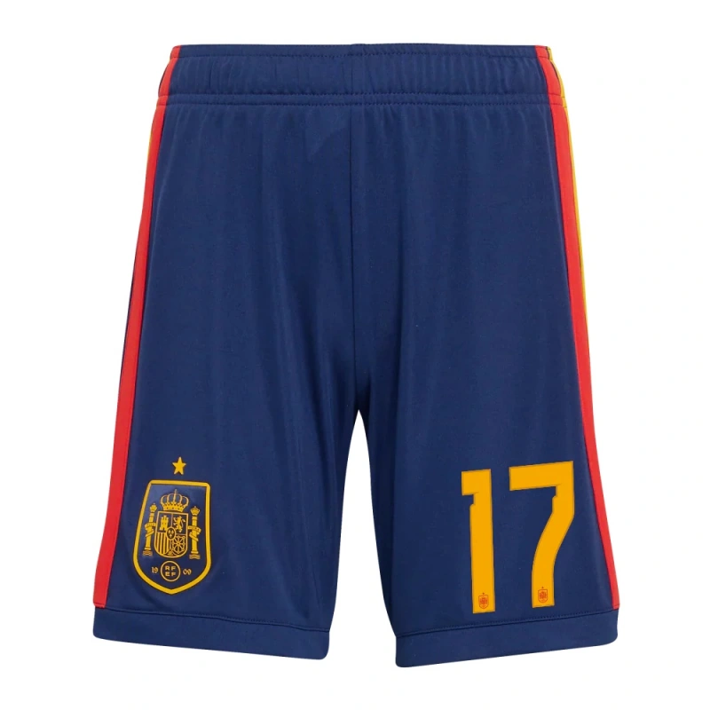 Camiseta Williams Jr 17 España 2026 Home ML Rojo/Azul
