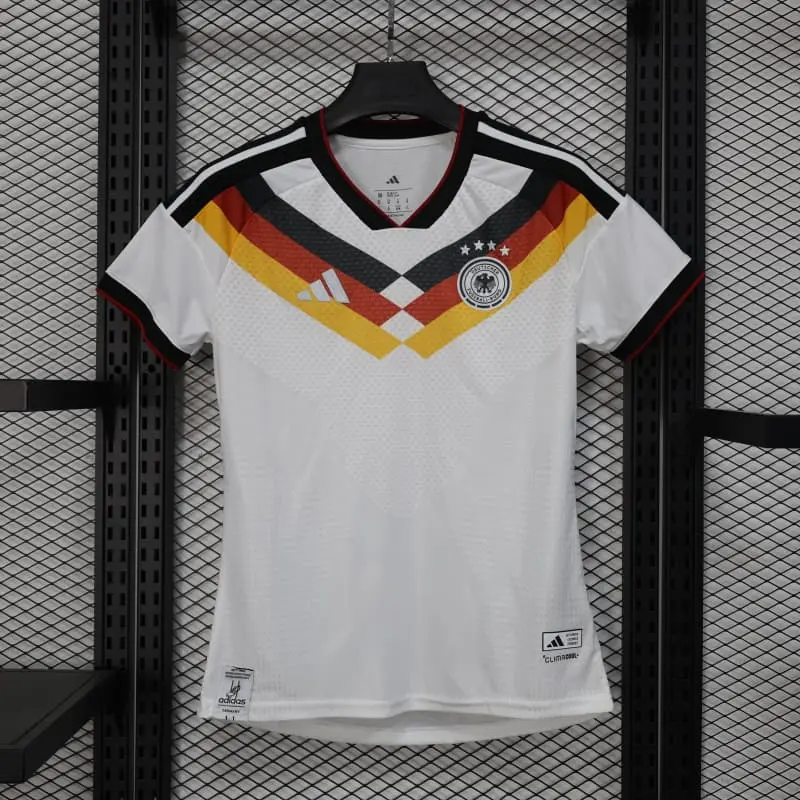 Camiseta Alemania 2026 Home Mundial Blanco Mujer (EDICIÓN JUGADOR)