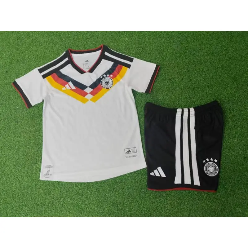 Camiseta Alemania 2026 Home Mundial Blanco Niño Kit (EDICIÓN JUGADOR)