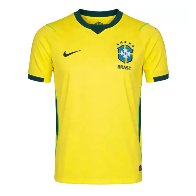 Camiseta Brasil 2026 Home Mundial Amarillo