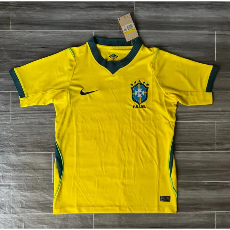 Camiseta Brasil 2026 Home Mundial Amarillo