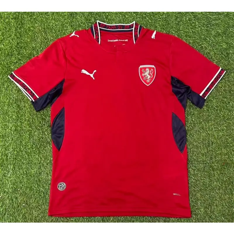 Camiseta Checa 2026 Home Mundial Rojo