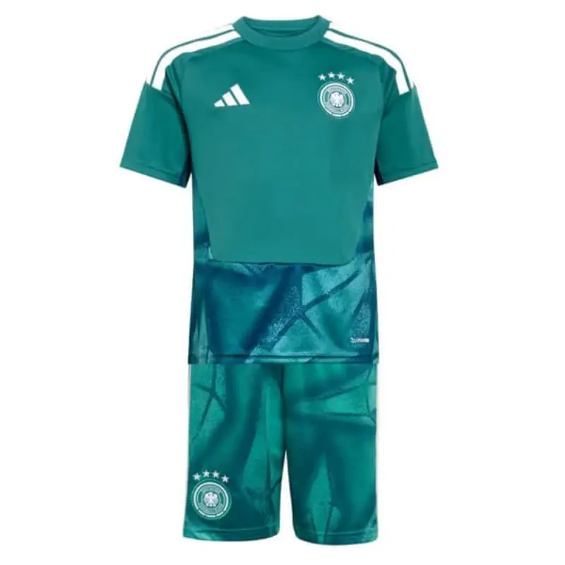 Camiseta de Portero Alemania 2026 Home Mundial Verde Niño Kit