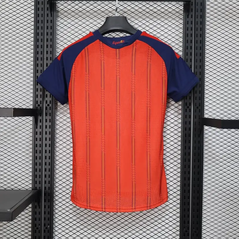 Camiseta España 2026 Home Mundial Rojo Mujer (EDICIÓN JUGADOR)