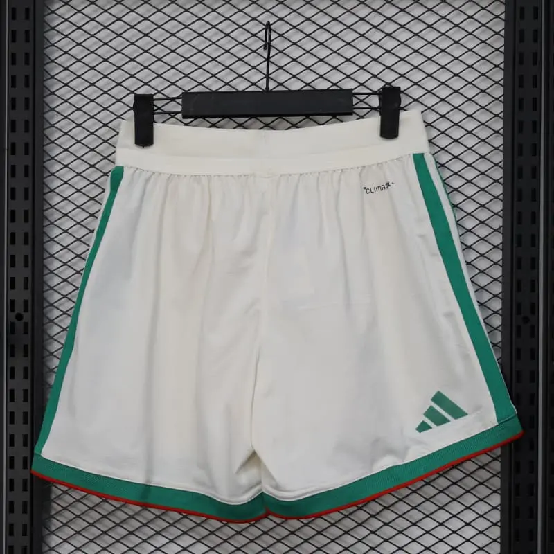 Pantalón Corto Argelia 2026 Home Mundial Blanco (EDICIÓN JUGADOR)