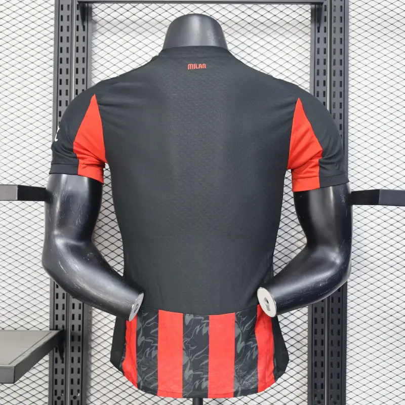 Camiseta AC Milan 2025/2026 Home Rojo/Negro (EDICIÓN JUGADOR)