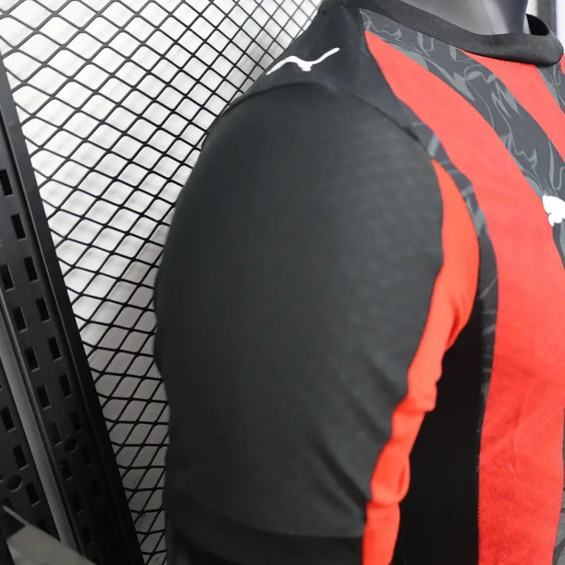 Camiseta AC Milan 2025/2026 Home Rojo/Negro (EDICIÓN JUGADOR)