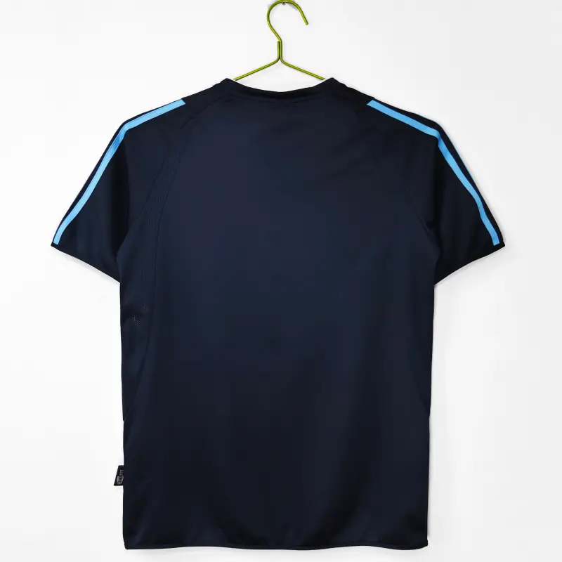 Camiseta Real Madrid Retro 2003/04 Away Azul Marino