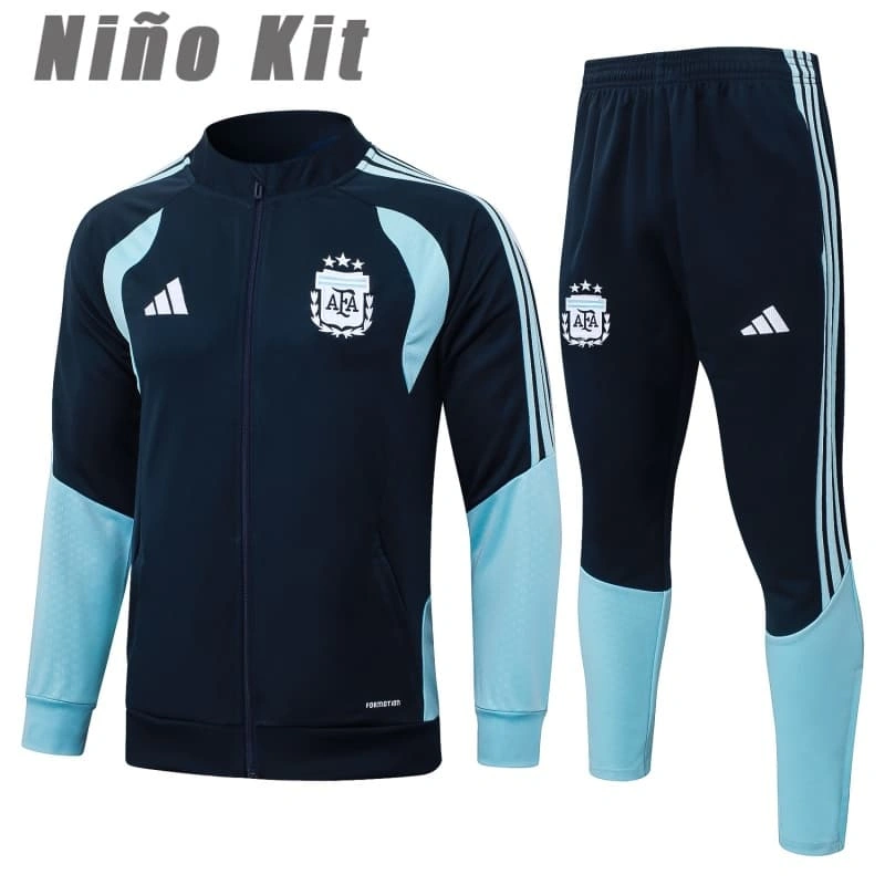 Chandal Argentina 2026 Niño Azul Marino