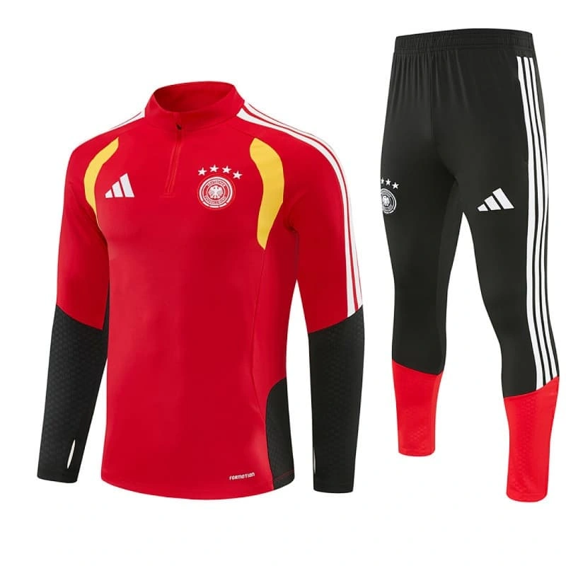 Sudadera de Entrenamiento Alemania 2026 Kit Rojo