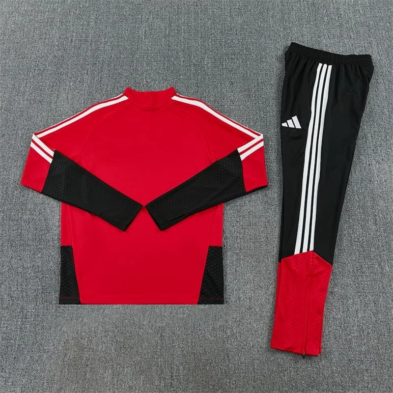 Sudadera de Entrenamiento Alemania 2026 Kit Rojo